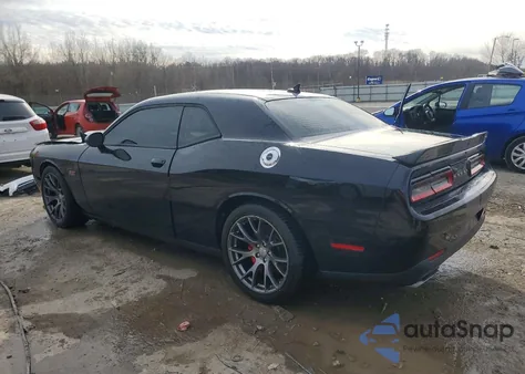 2016 Dodge Challenger Srt 392 z USA, uszkodzony, nr VIN 2C3CDZDJ7GH137603